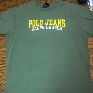 This is a Vintage early 2000s Ralph Lauren (large) t-shirt.